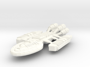 Battlestar Ramses in White Processed Versatile Plastic