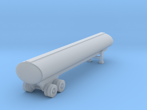 40 foot Tank Trailer - Z scale in Smooth Fine Detail Plastic