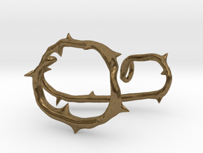 Thorned Heart thorns in Natural Bronze