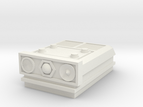 Tracking Plate for turret in White Natural Versatile Plastic