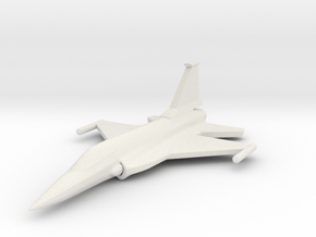 1/285 (6mm) JF-17 Fighter  in White Natural Versatile Plastic