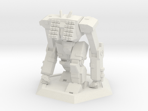 Mecha- Odyssey- Tethys (1/285th) in White Natural Versatile Plastic