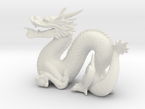 dragon2 in White Natural Versatile Plastic