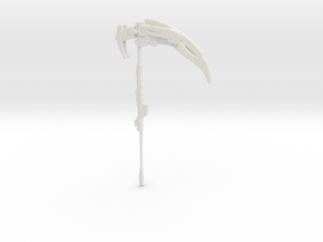 Crescent Rose from RWBY in White Natural Versatile Plastic