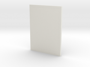 DIN A5 paper holder in White Natural Versatile Plastic