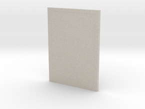 DIN A5 paper holder in Natural Sandstone
