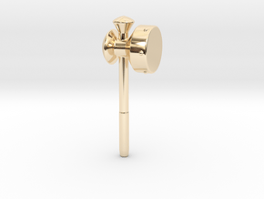 Megaton Hammer in 14K Yellow Gold