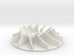 BC Impeller fan in White Natural Versatile Plastic