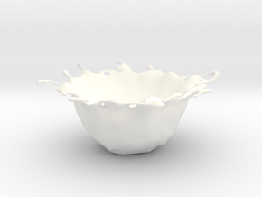 organic bowl in White Processed Versatile Plastic