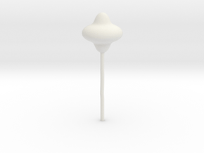 flower08 in White Natural Versatile Plastic