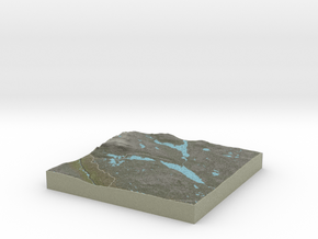 Terrafab generated model Tue Dec 03 2013 22:24:53  in Full Color Sandstone