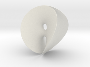 Chen-Gackstatter Minimal Surface in White Natural Versatile Plastic