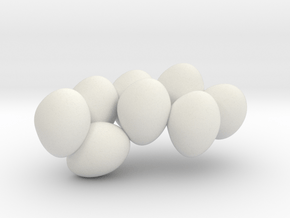 HYLONOMUS 7cm 2/2 (only eggs) in White Natural Versatile Plastic