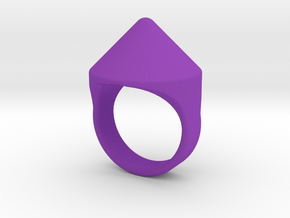 Awesome Teaser Ring in Purple Processed Versatile Plastic