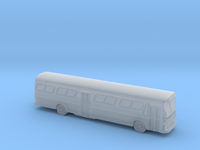 GM FishBowl Bus Ultra - Z Scale  in Smooth Fine Detail Plastic