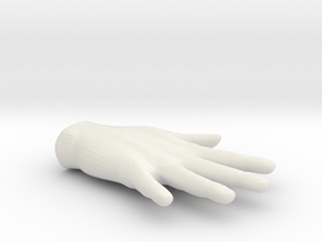hand in White Natural Versatile Plastic