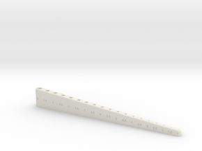 Drill bit holder in White Natural Versatile Plastic