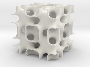 Schoen's IWP surface in White Natural Versatile Plastic