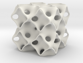 Schoen's OCTO surface 2x2x2 in White Natural Versatile Plastic