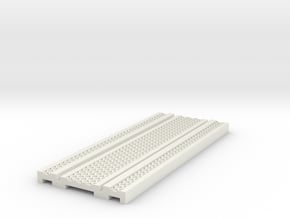 O9 cast iron track 6ft straight  in White Natural Versatile Plastic