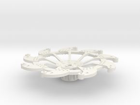 Paddlewheel Front in White Natural Versatile Plastic
