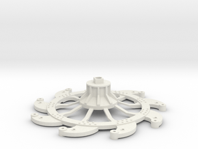 Paddlewheel Back in White Natural Versatile Plastic