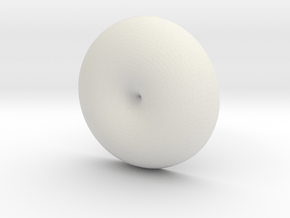 Bowl point in White Natural Versatile Plastic