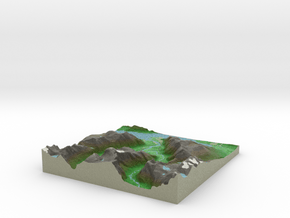 Terrafab generated model Thu Dec 12 2013 21:50:47  in Full Color Sandstone