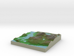 Terrafab generated model Fri Dec 20 2013 14:19:32  in Full Color Sandstone