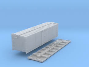 N-Scale D&SL 52100 Series Boxcar Kit in Smooth Fine Detail Plastic