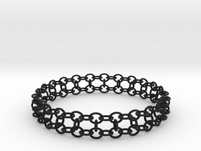 3in Yojimbo Bracelet in Black Natural Versatile Plastic