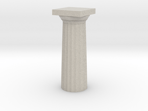 Parthenon Column Top 1:100 in Natural Sandstone