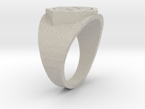 Deathless Ring in Natural Sandstone