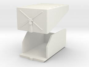 Battery-box-assy in White Natural Versatile Plastic