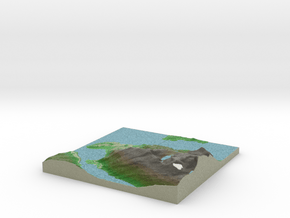 Terrafab generated model Fri Dec 27 2013 19:43:35  in Full Color Sandstone