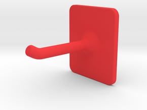 universal hook  in Red Processed Versatile Plastic