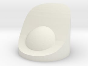Nacelle PowerCap in White Natural Versatile Plastic