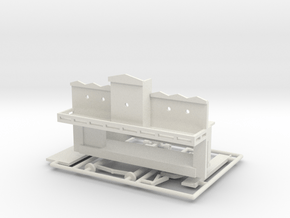 Spiel - game "Steamboat"-Derby 1:160 (n scale) in White Natural Versatile Plastic