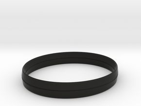 3.5in x .5in BladeBand Bracelet in Black Natural Versatile Plastic