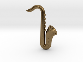 Saxophone in Natural Bronze