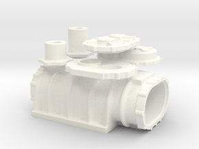 1/8 Scale 14-71 Kobelco Blower in White Processed Versatile Plastic