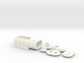 1/12 Scale 18-71 Kobelco Blower in White Processed Versatile Plastic
