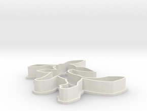Glaceon Cookie Cutter in White Natural Versatile Plastic