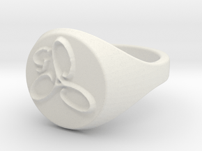 ring -- Wed, 01 Jan 2014 18:59:35 +0100 in White Natural Versatile Plastic