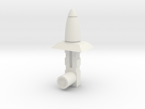 Sunlink - KaPow Missile in White Natural Versatile Plastic