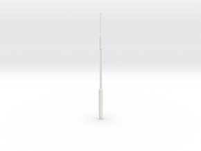 Hancock Shorter Antenna in White Natural Versatile Plastic