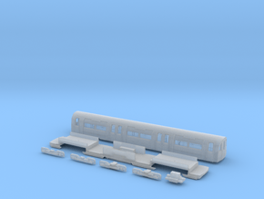 NT95UNp 1:148 95 tube stock UNDM (powered) in Tan Fine Detail Plastic