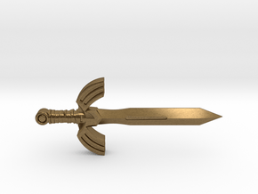 Seashell Sword in Natural Bronze