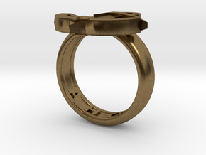 Ahoy Ring (various sizes) in Natural Bronze