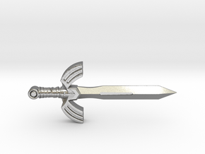 Seashell Sword in Natural Silver